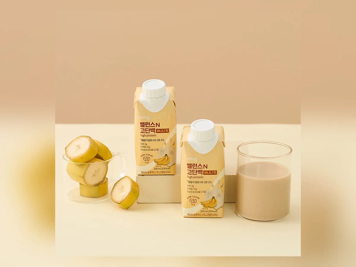 케어웰 밸런스N 고단백 바나나맛 로우슈거 200ml 18팩