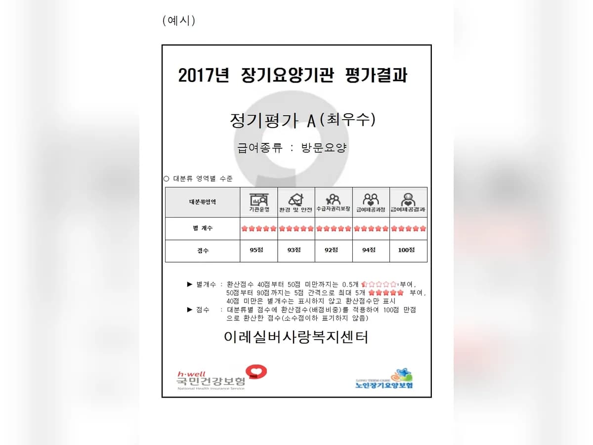 이레실버사랑복지센터 이미지 1