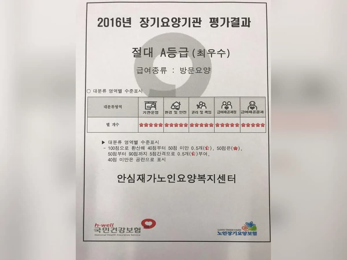 안심재가노인요양복지센터 이미지 5