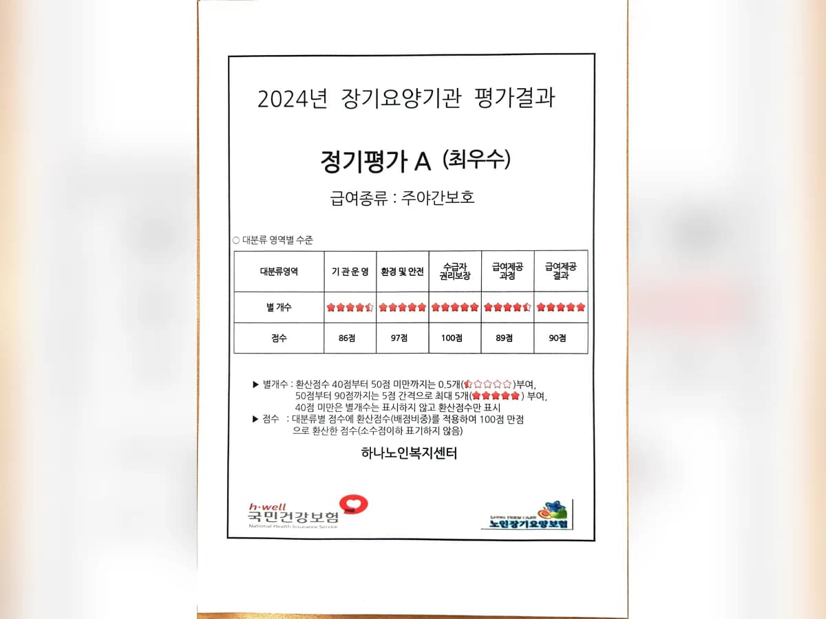하나노인복지센터 이미지 1