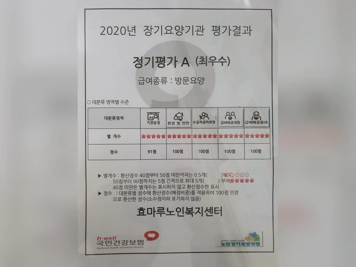 효마루노인복지센터 이미지 1