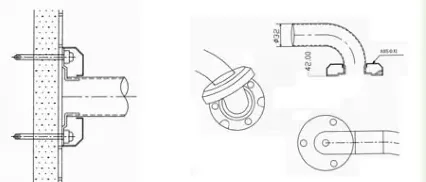 콘크리트용 앙카 설치 도면