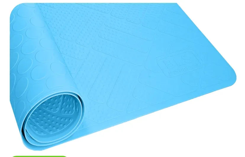 야광 실리콘 미끄럼 방지 매트 BLS-850 (연하늘색)