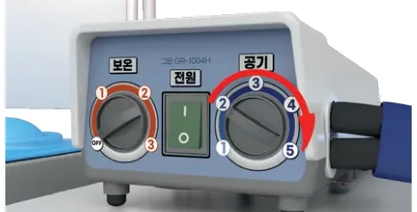 전원 버튼 ON