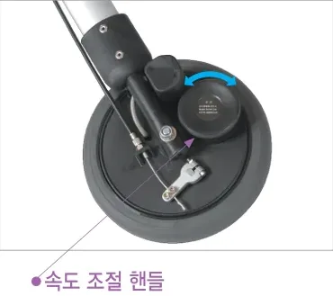 속도 조절 핸들