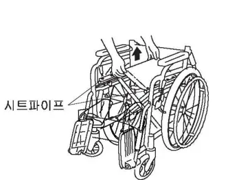 시트 앞뒤를 잡고 접기 — 시트파이프