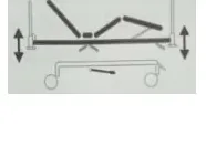 침상 올림·내림 동작