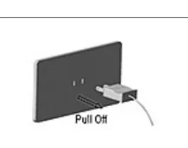 침대 이동 시 전원 플러그 분리(Pull Off)